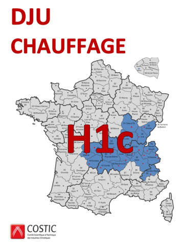 zone climatique H1c_DJU
