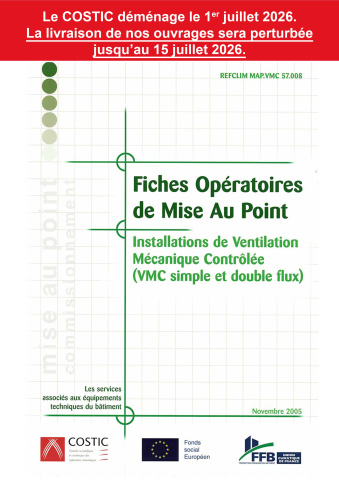 Fiches Opératoires de M.A.P. Installations VMC