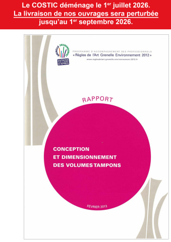 Conception et dimensionnement des volumes tampons